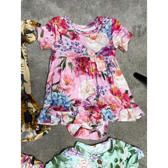 Posh Peanut 18-24 Month Bundle (6) Twirl Dresses One Piece Bodysuit - Picture 7 of 9